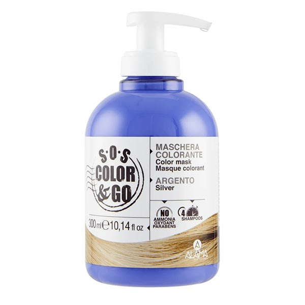 ALAMA SOS COLOR & GO MASCHERA COLORANTE ARGENTO 300 ML