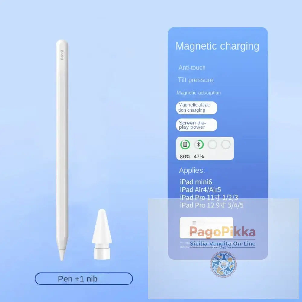 Apple Pencil Capacitive Pen Third Generation Suitable for Tablet Touchpen Apple iPad Magnetic Charging Handwriting Pen