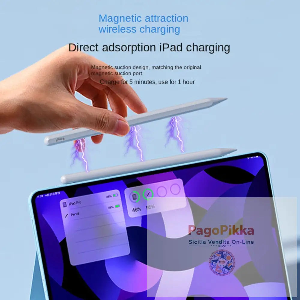 Apple Pencil Capacitive Pen Third Generation Suitable for Tablet Touchpen Apple iPad Magnetic Charging Handwriting Pen