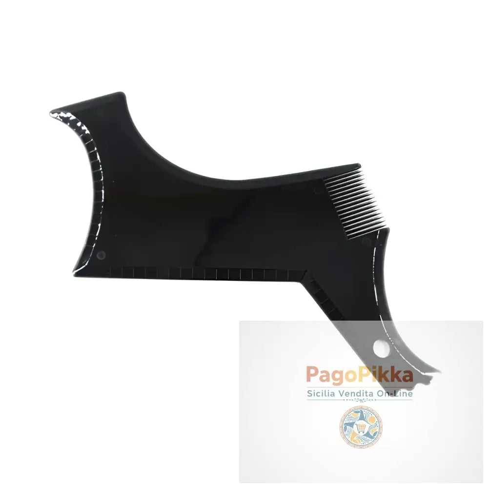 Arrivals Men Beard Shaping Styling Template Comb Transparent Men’s Beards Combs Beauty Tool for Hair Beard Trim