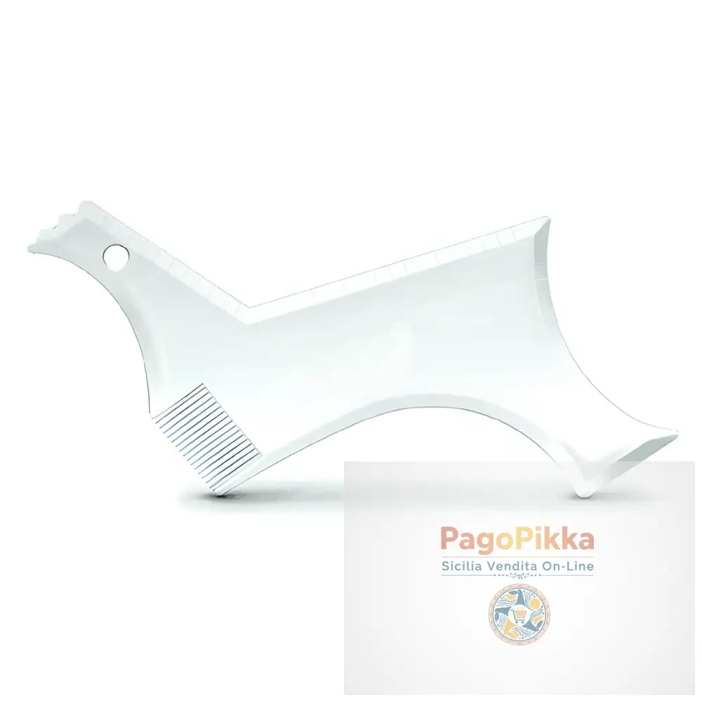 Arrivals Men Beard Shaping Styling Template Comb Transparent Men’s Beards Combs Beauty Tool for Hair Beard Trim