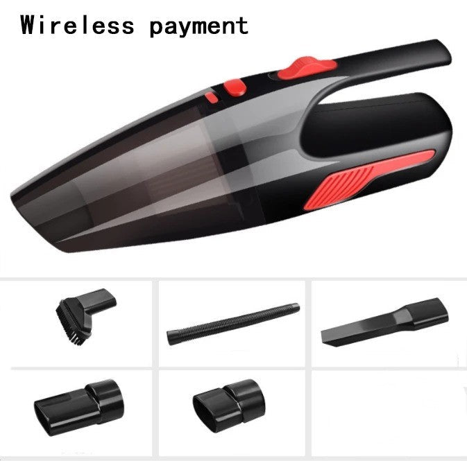 Aspirapolvere portatile ad alta potenza per auto di piccole dimensioni - Black wireless - ACCESSORI CASA