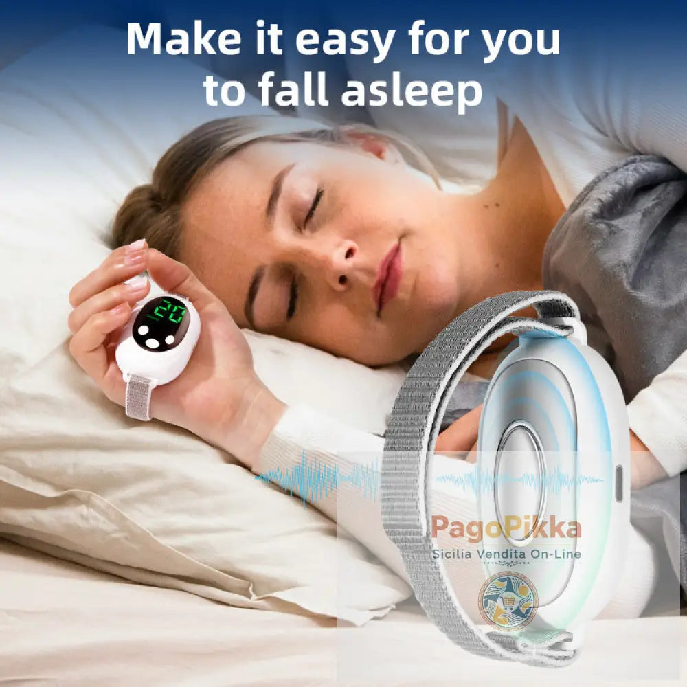 Portable Pulse Sleep Aid Relieves Insomnia Helps Fall Asleep Fast Handheld Sleeper