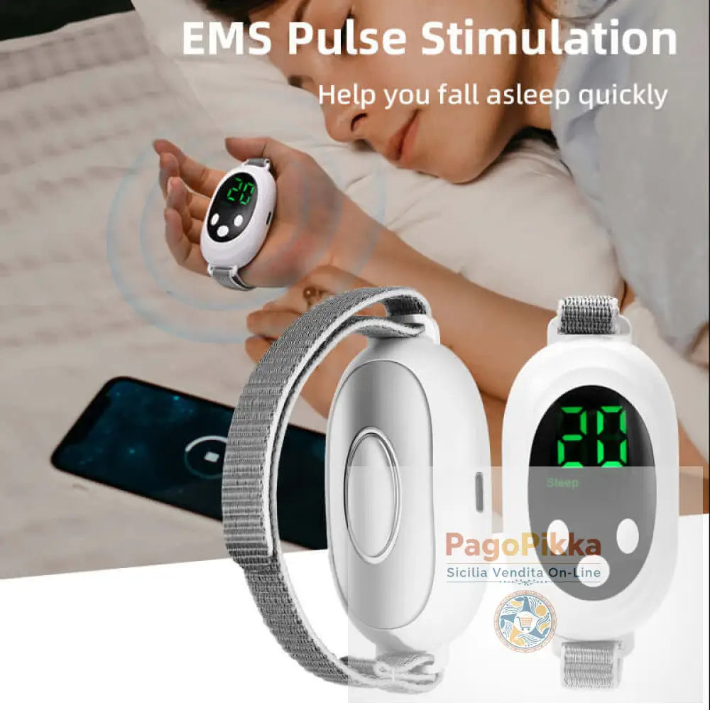 Portable Pulse Sleep Aid Relieves Insomnia Helps Fall Asleep Fast Handheld Sleeper