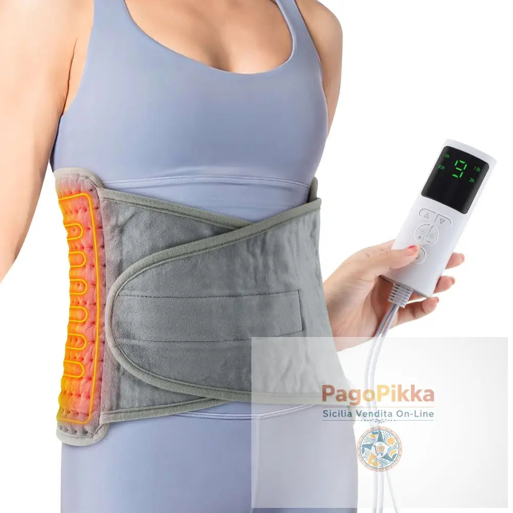 Back Heating Support Belt Heated Waist Brace With Adjustable Temperature Warm Back Belt Abdomen Warmer Lumbar Support