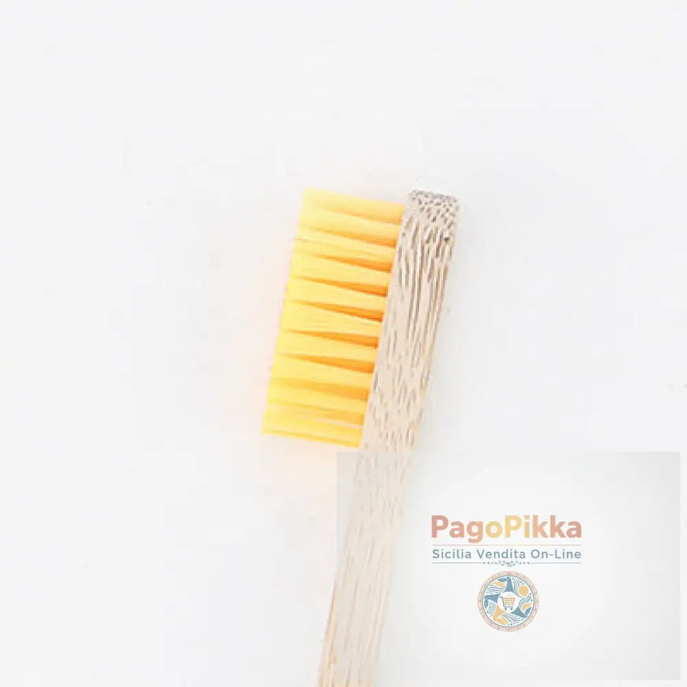 Bamboo electric toothbrush - Yellow / USB - PRODOTTI PER L’IGIENE ORALE