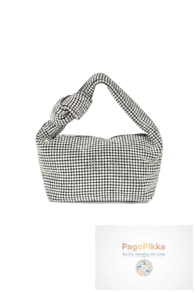 Borse a mano eleganti in poliestere tinta unita, accessori quotidiani