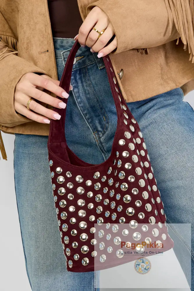 Borse a tracolla Rivetto Punk Poliestere Accessori quotidiani