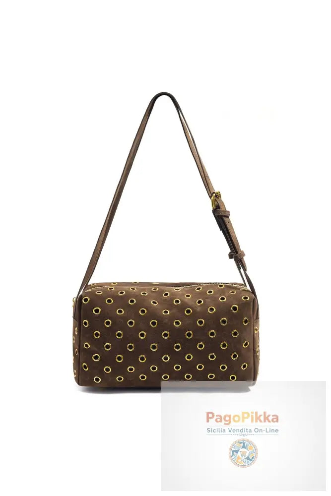 Borse a tracolla traforate, casual, in poliestere, accessori quotidiani