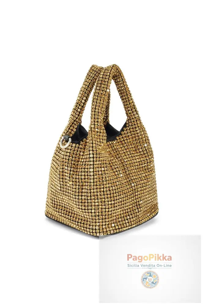 Borse eleganti in nylon tinta unita, accessori per feste e raduni