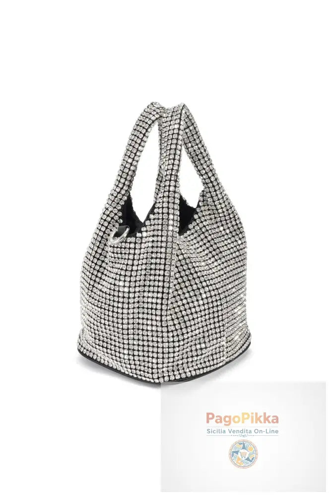 Borse eleganti in nylon tinta unita, accessori per feste e raduni