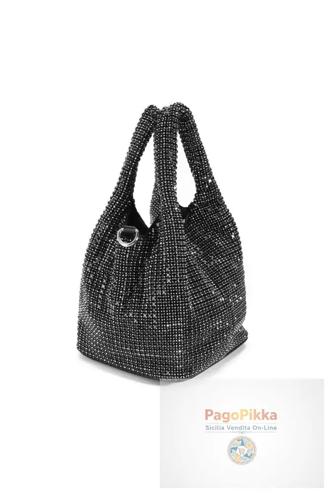 Borse eleganti in nylon tinta unita, accessori per feste e raduni