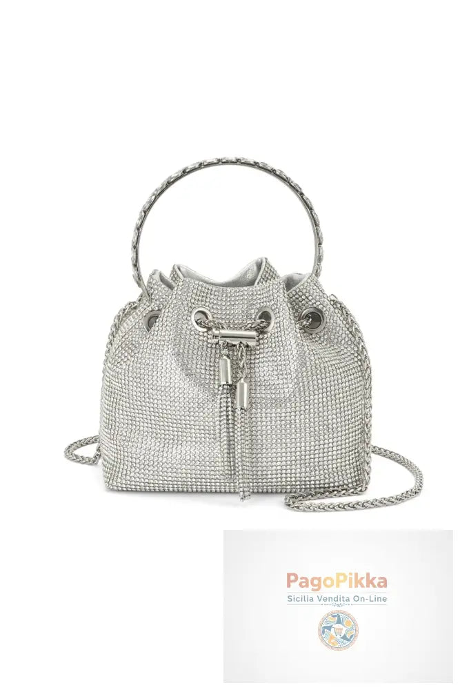 Borse eleganti in poliestere tinta unita, accessori per feste/riunioni