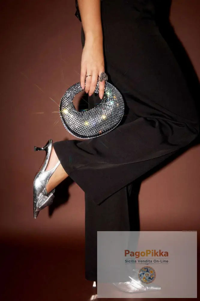 Borse eleganti in poliestere tinta unita, accessori per feste/riunioni