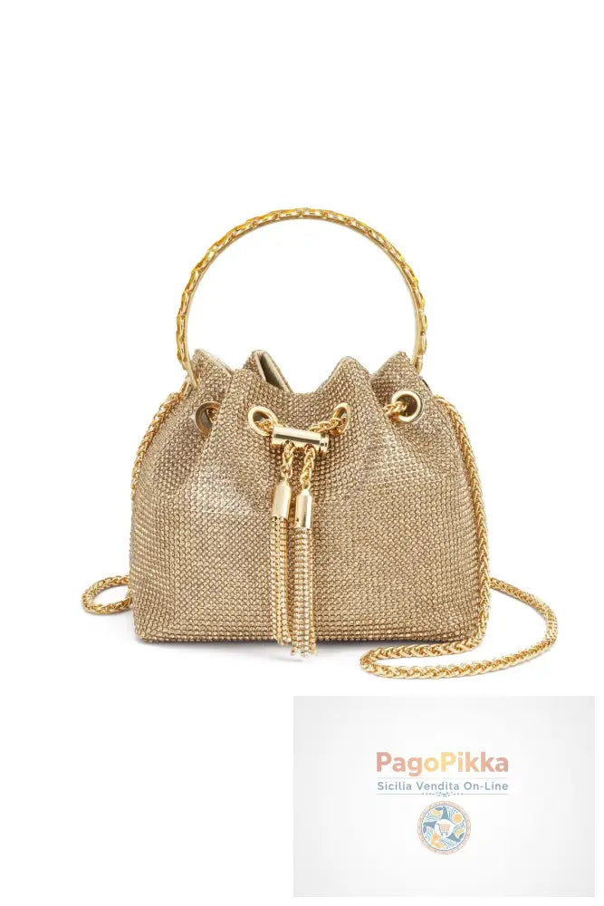 Borse eleganti in poliestere tinta unita, accessori per feste/riunioni