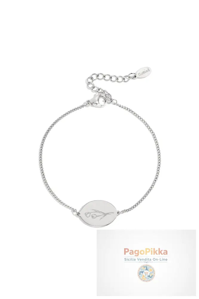 Braccialetti con ciondoli in acciaio inossidabile, serie semplice casual quotidiana, gioielli da donna