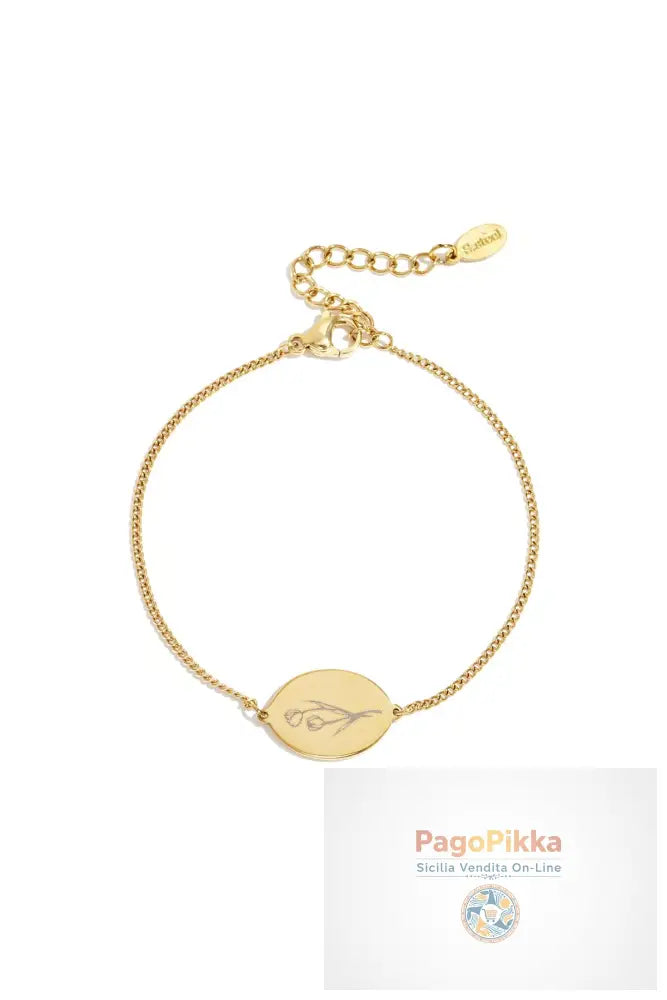 Braccialetti con ciondoli in acciaio inossidabile, serie semplice casual quotidiana, gioielli da donna