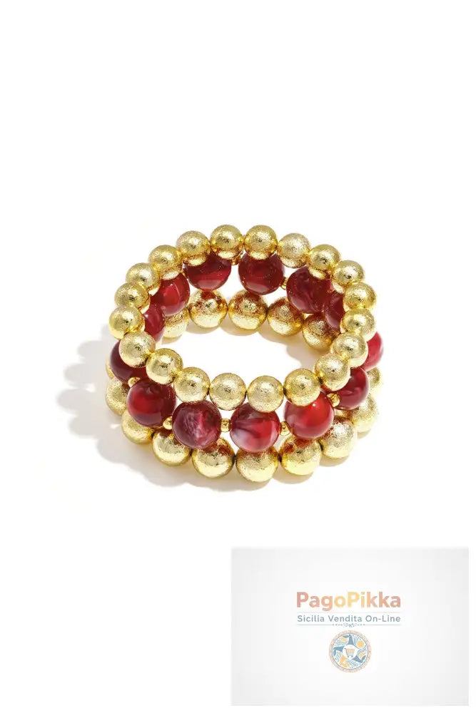 Braccialetti con perline in acrilico, perline, casual, quotidiani, semplici, serie di gioielli da donna