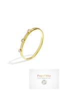 Braccialetti in acciaio inossidabile a forma di cuore, casual, quotidiani, semplici, gioielli da donna