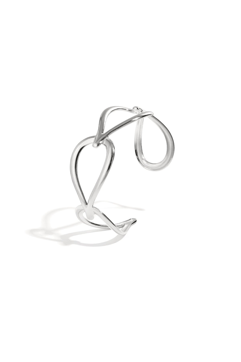 Braccialetti in acciaio inossidabile di forma irregolare, casual, quotidiani, semplici, gioielli da donna