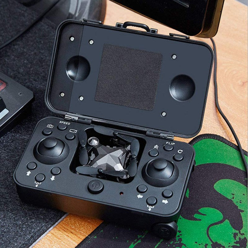 Drone Pieghevole per Bambini con Fotocamera - Mini Quadricottero Telecomandato con Custodia