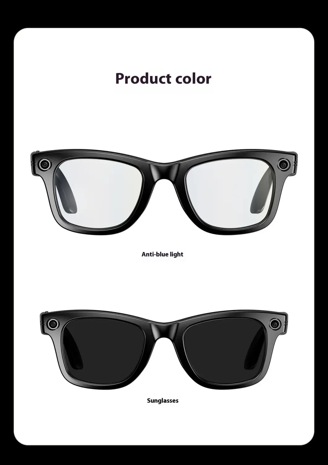 Ai Three-generation Smart Bluetooth Glasses Magnetic Frame Sunglasses Men