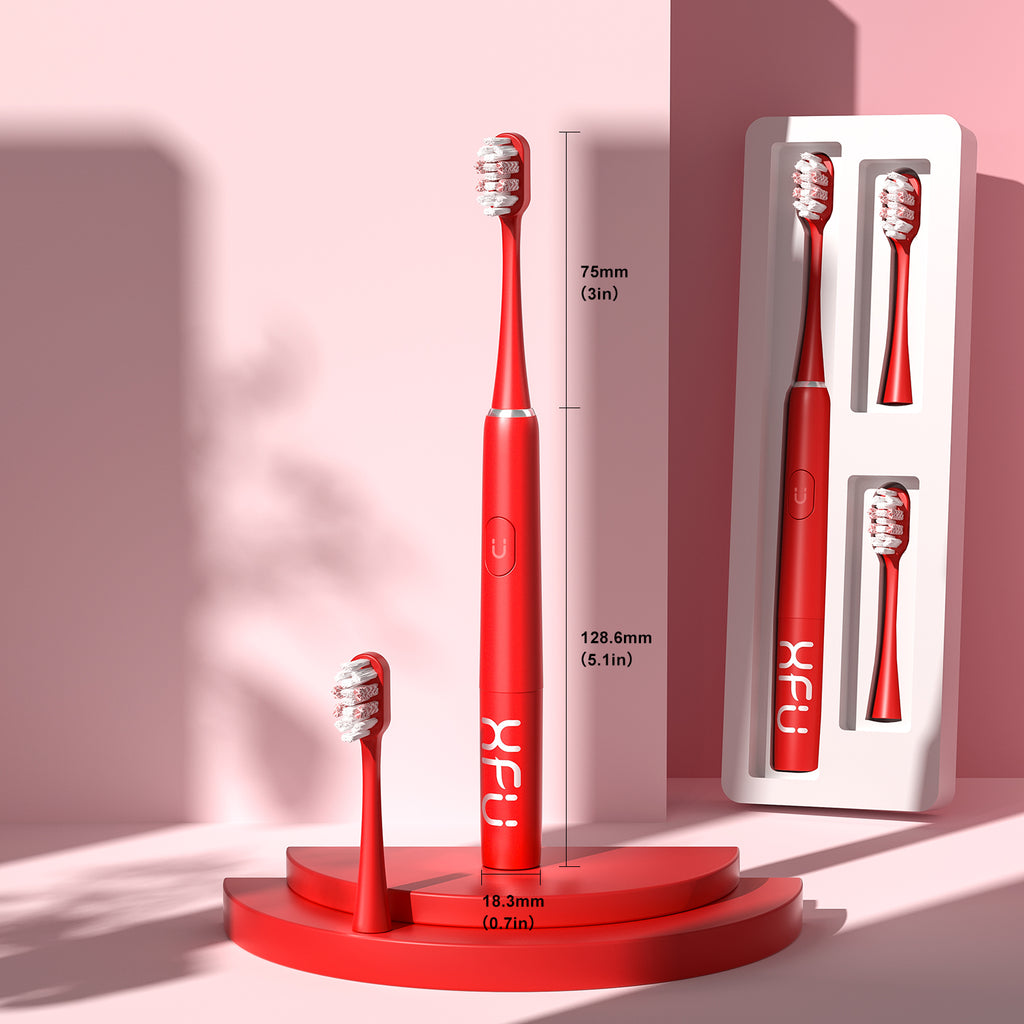 Spazzolino Elettrico Sonico Ricaricabile - Pulizia Profonda e Sbiancante