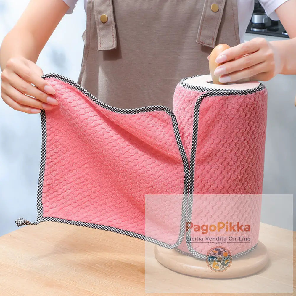 Canovaccio da cucina per piatti strofinaccio straccio da cucina antiaderente panno da tavola ispessito panno assorbente