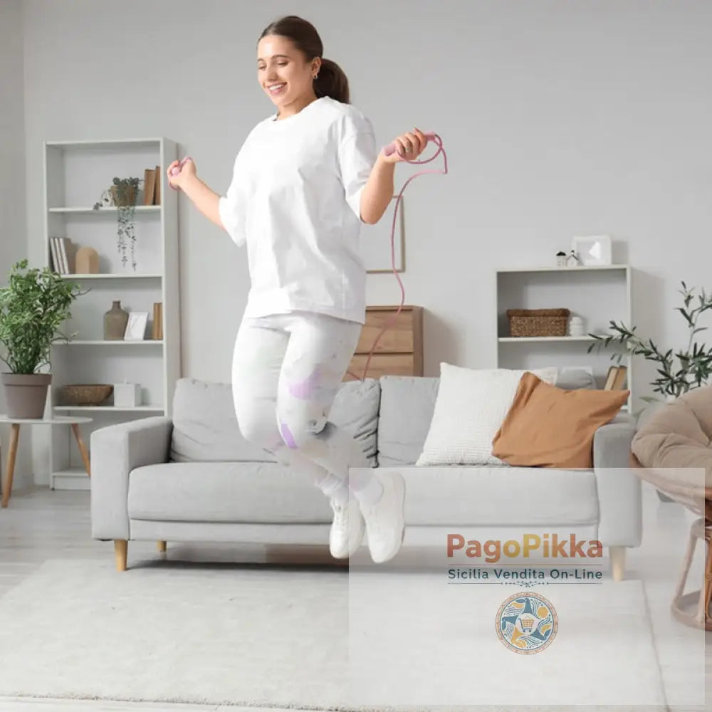 Corda da salto intelligente per conteggio - con display LCD per fitness in palestra domestica per adulti uomini donne