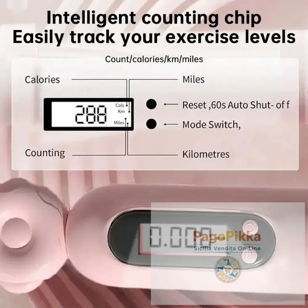 Corda da salto intelligente per conteggio - con display LCD per fitness in palestra domestica per adulti uomini donne