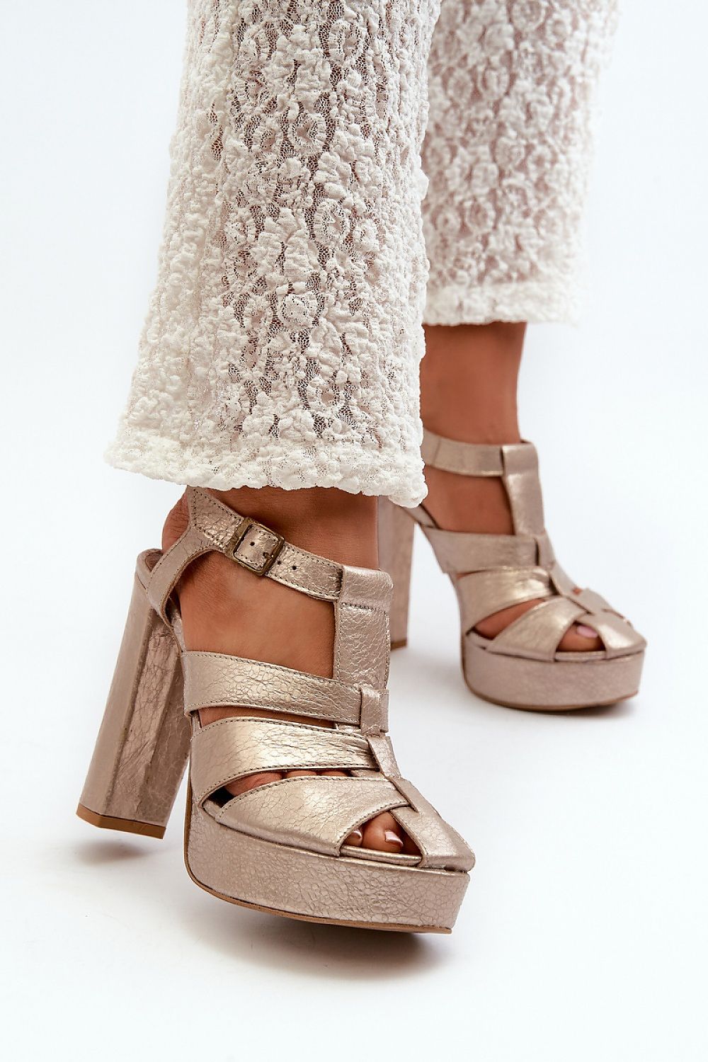  Sandali con tacco model 198400 Step in style 