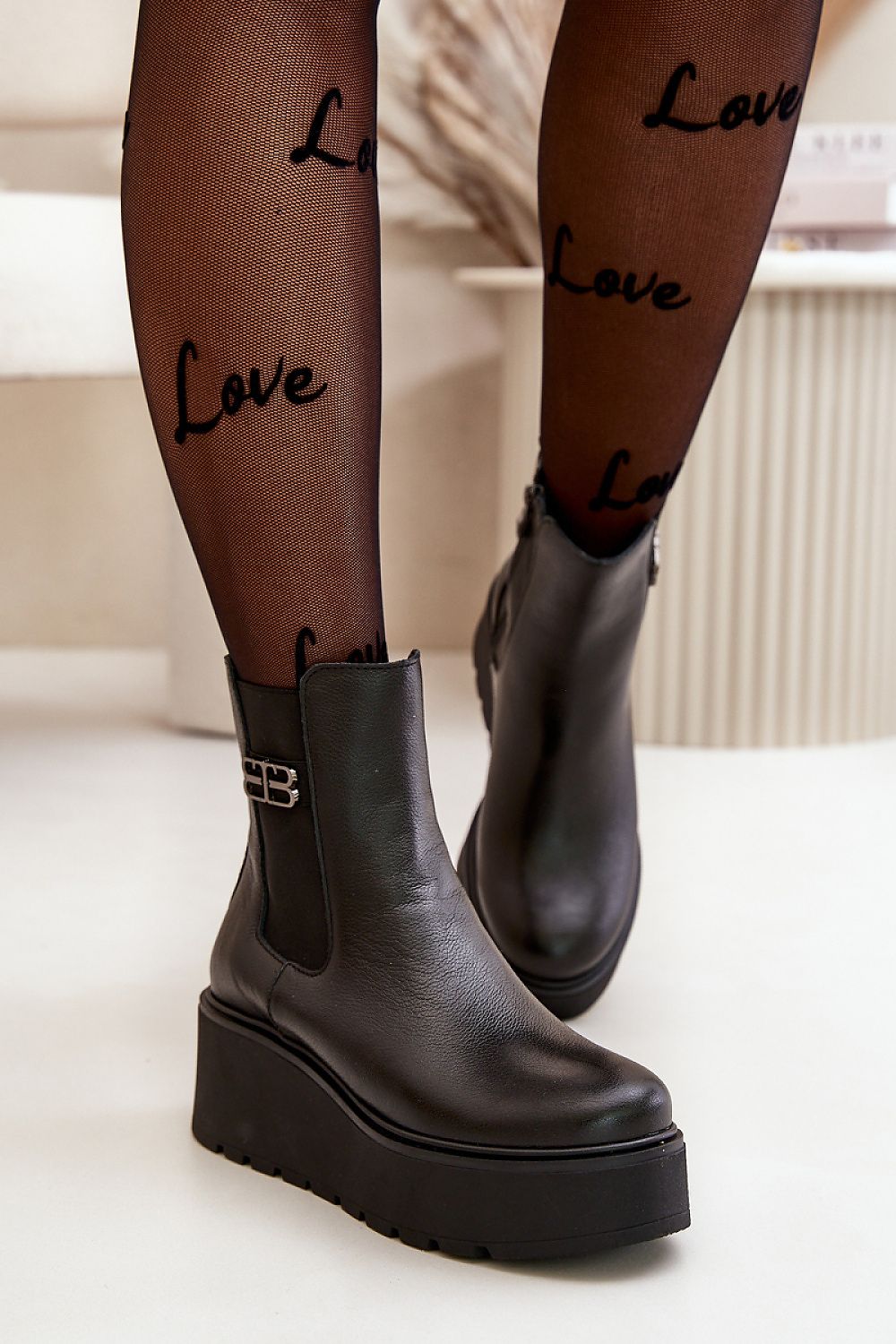  Scarpe con zeppa model 199274 Step in style 