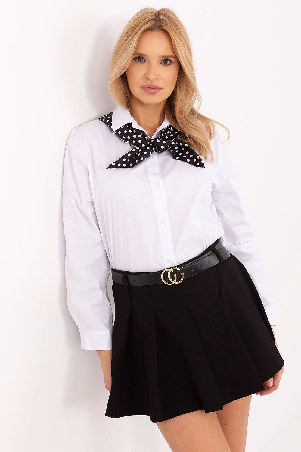  Camicia a manica lunga  model 204361 Italy Moda 