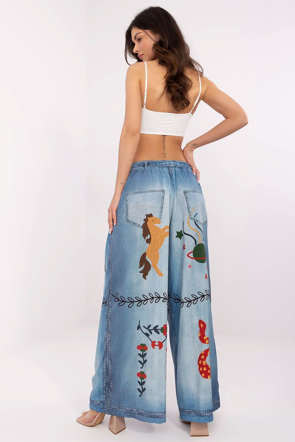  Pantaloni da donna model 210029 Italy Moda 