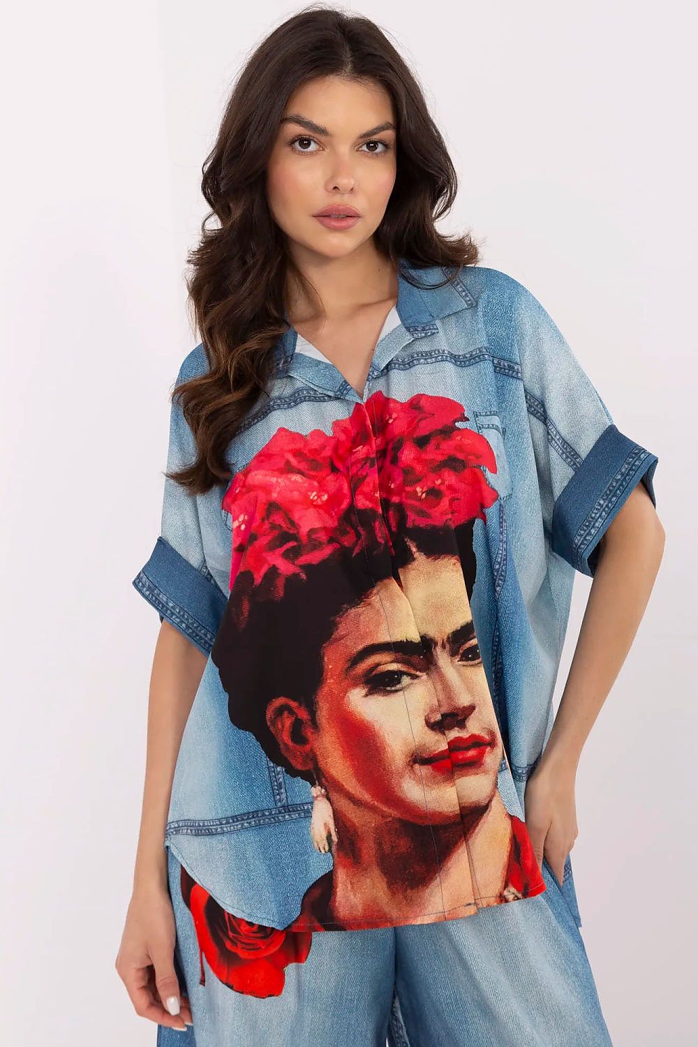  Camicia a manica corta model 210032 Italy Moda 