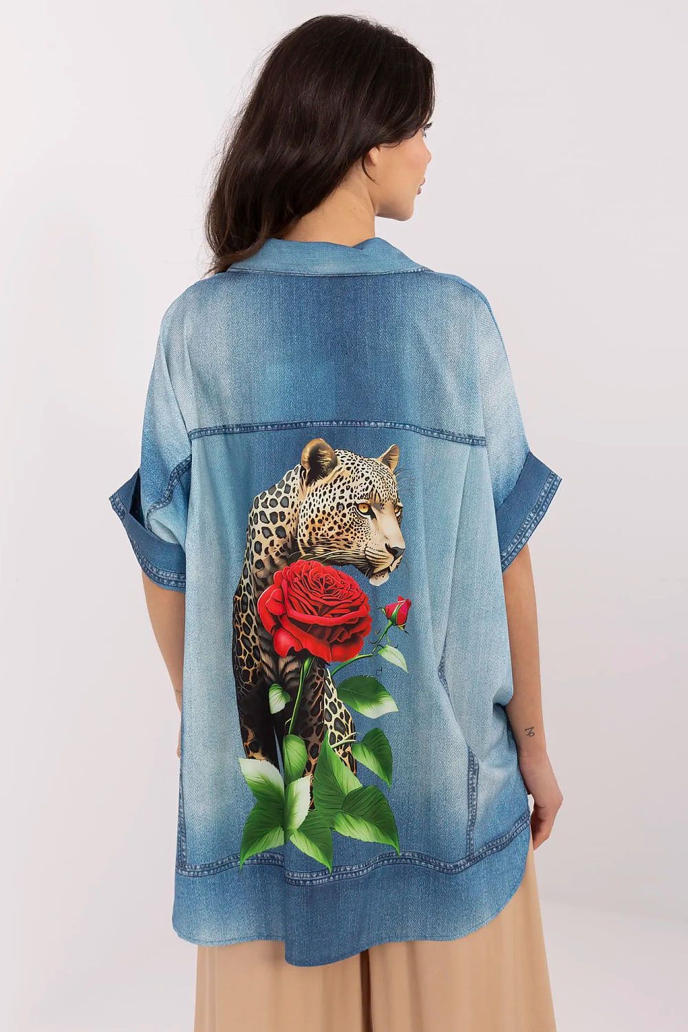  Camicia a manica lunga  model 210971 Italy Moda 