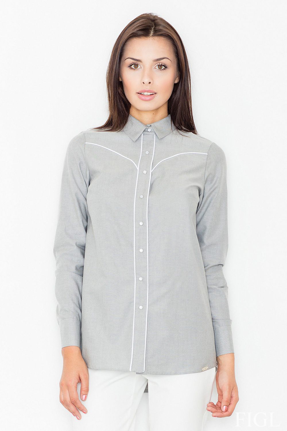  Camicia a manica lunga  model 61516 Figl 