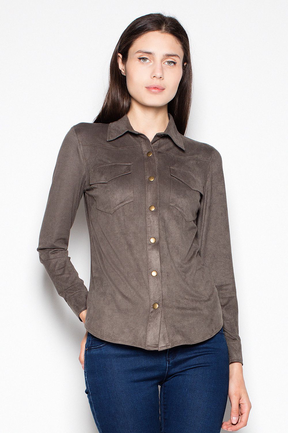  Camicia a manica lunga  model 77464 Venaton 