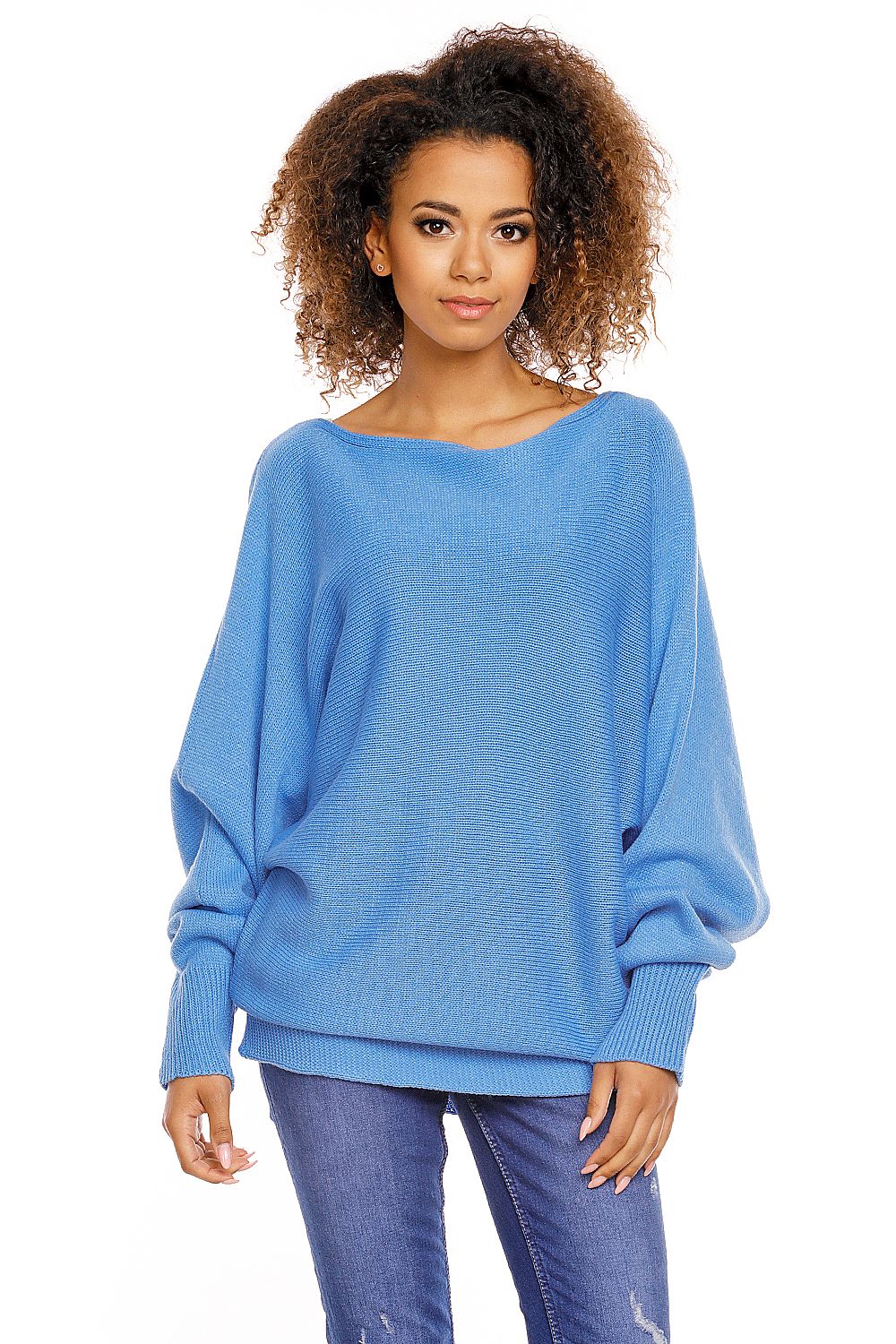  Maglione maniche pipistrello model 94499 PeeKaBoo 