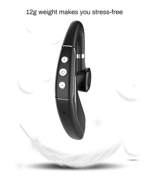 Auricolare Bluetooth 5.0 wireless vivavoce in standby prolungato  - Long Standby Handsfree Wireless Bluetooth 5.0 Headset