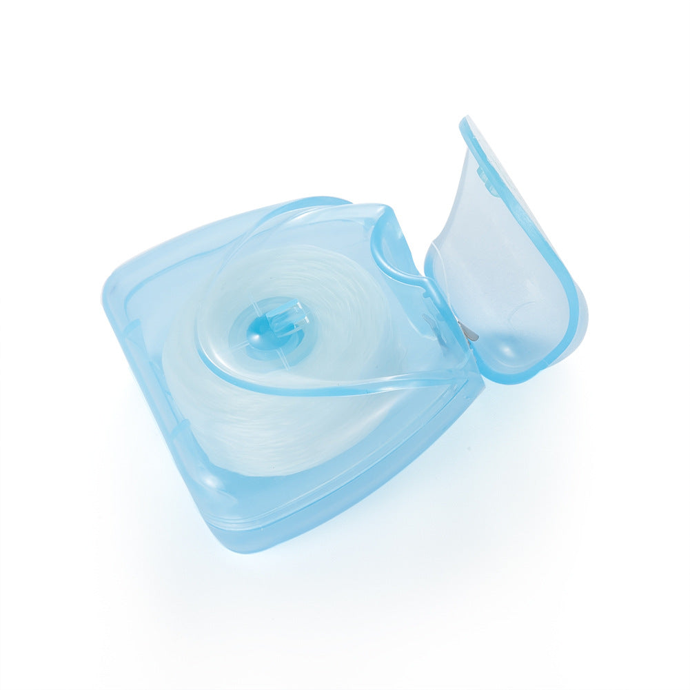 Dental floss 50 meters - Blue - PRODOTTI PER L’IGIENE ORALE
