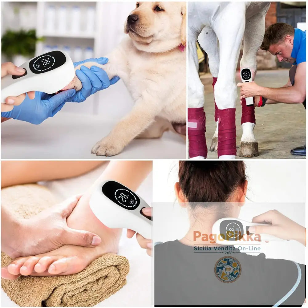 Dispositivo di terapia della luce laser Dispositivo di terapia della luce rossa massaggiatore