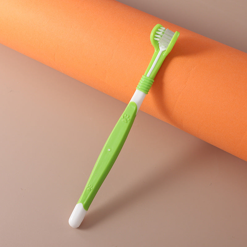 Spazzolino per Animali Domestici - Igiene Orale Professionale per Cani e Gatti