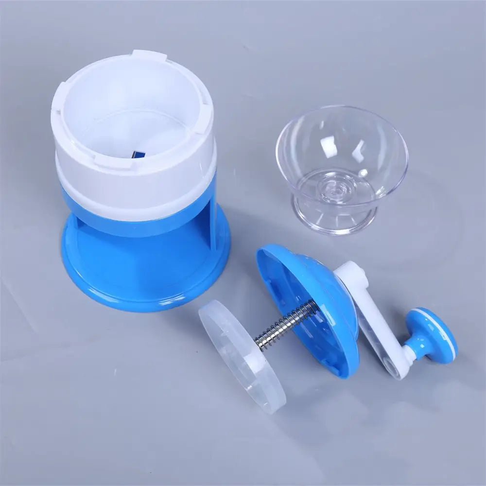 Manuale in cucina Mini frullati domestici Macchina del ghiaccio rasato Rompighiaccio a mano