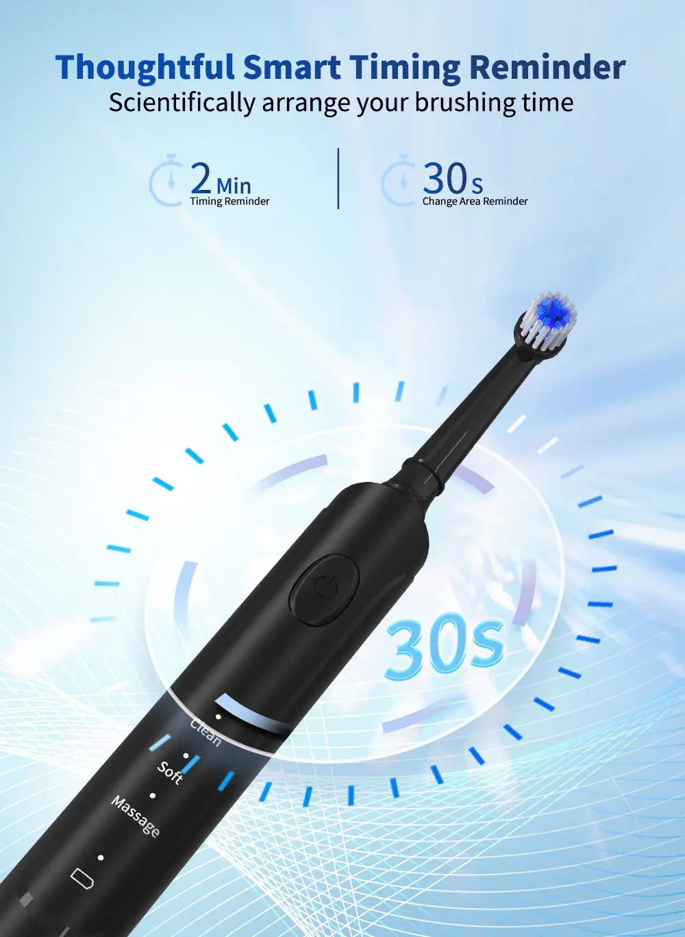 Fashion Personality Rotating Electric Toothbrush