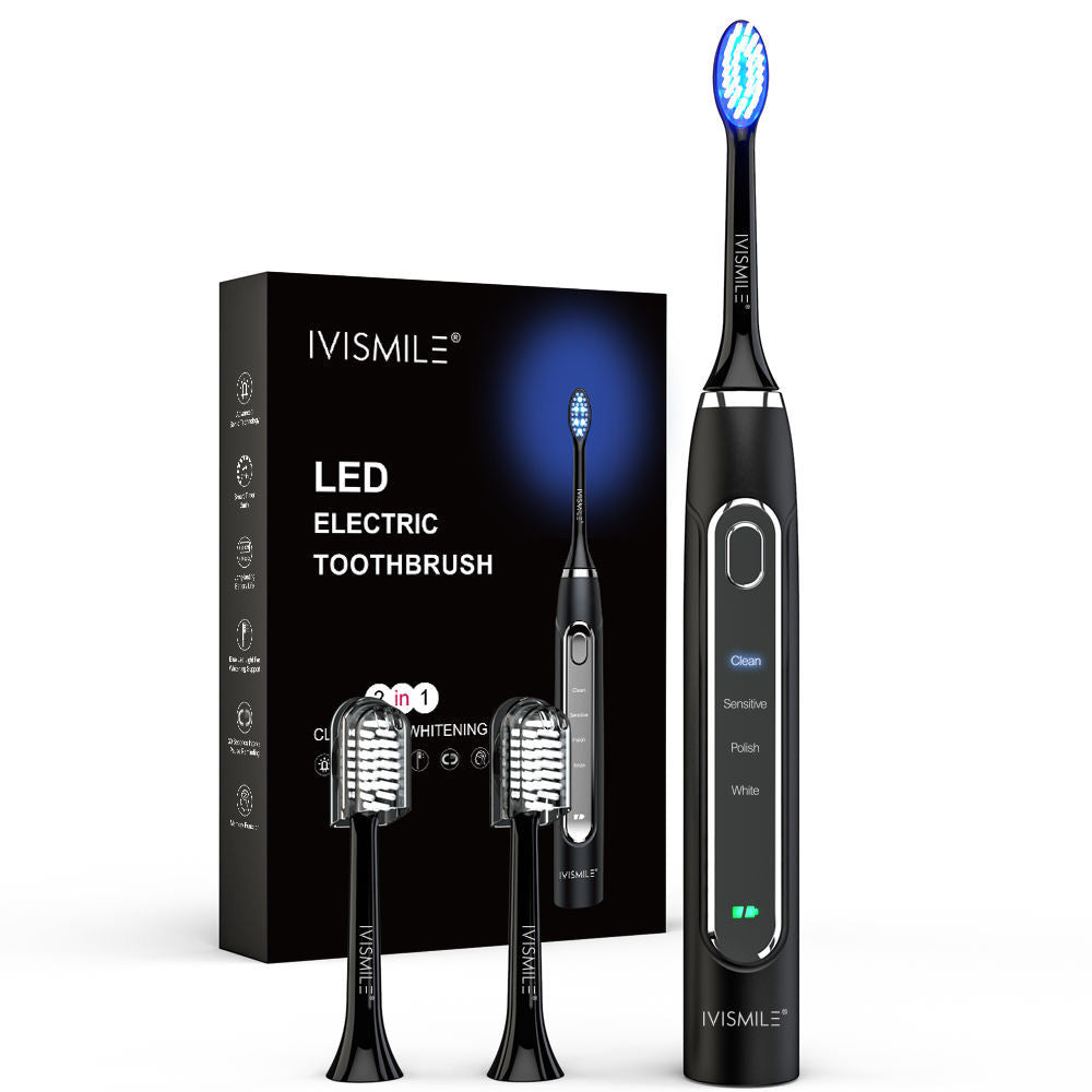 Electric Toothbrush LED Soft Hair - Black - PRODOTTI PER L’IGIENE ORALE