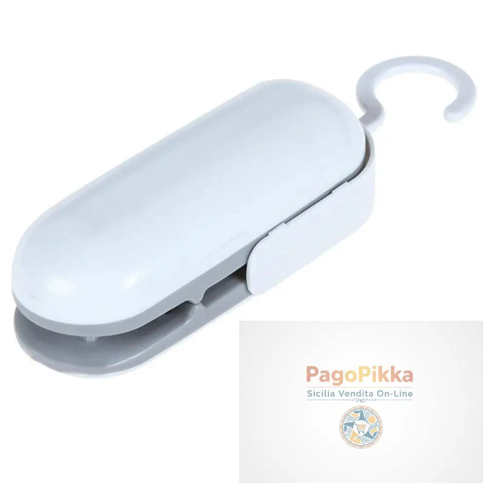 Elettrodomestici Mini termosaldatrice per sacchetti Termo sigillatrice portatile per imballaggi Morsetti - Gray