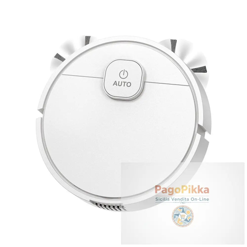 Elettrodomestici per la casa intelligente Mini robot aspirapolvere di ricarica - White