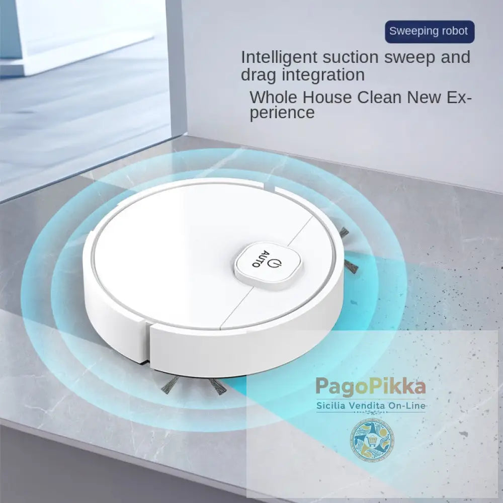 Elettrodomestici per la casa intelligente Mini robot aspirapolvere di ricarica