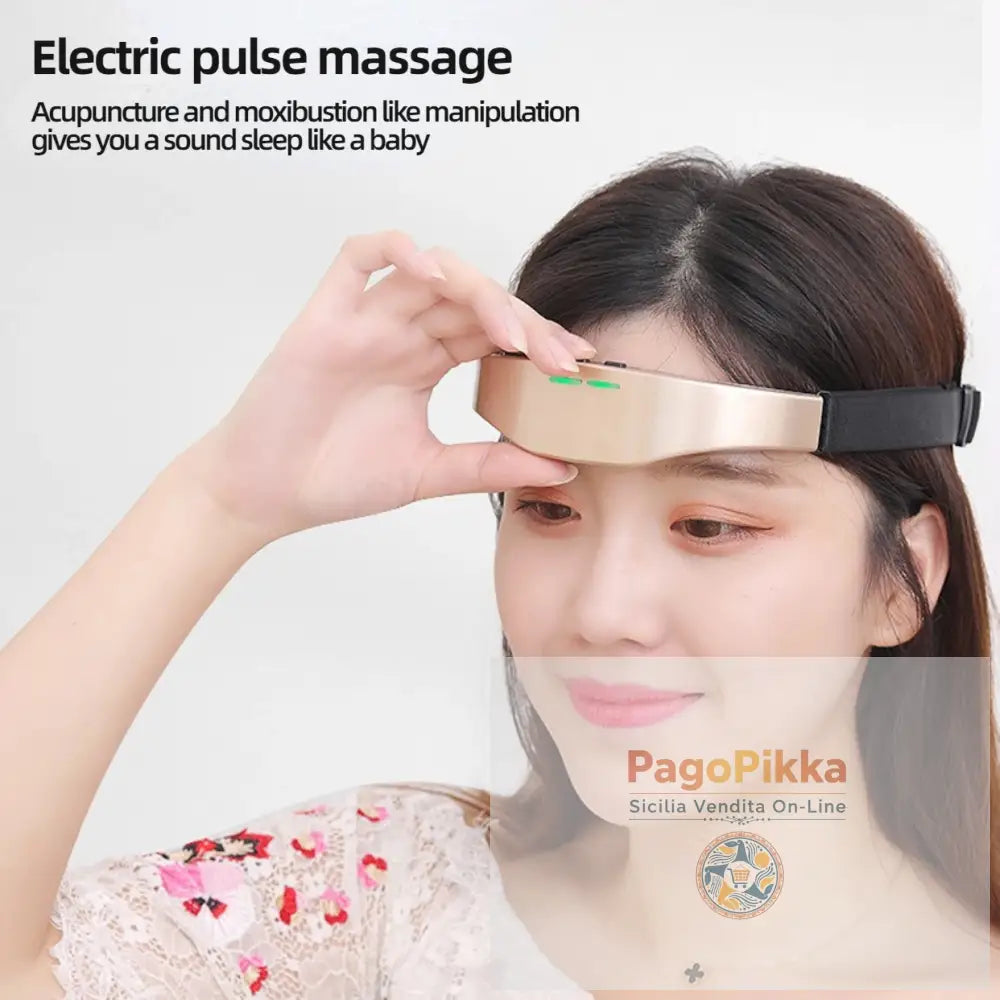 Ems Electric Head Massager Headache and Migraine Relief Head Massager Insomnia Release Therapy Machine Relax Health Care